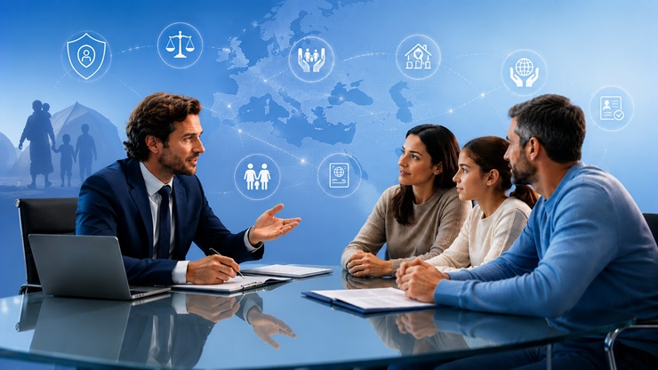 Curso Asilo, protección internacional y permisos de residencia por razones de arraigo (3 sesiones webinar)