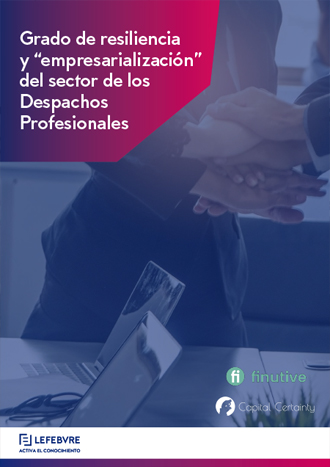 Grado de resiliencia y "empresarialización" del sector de los despachos profesionales 