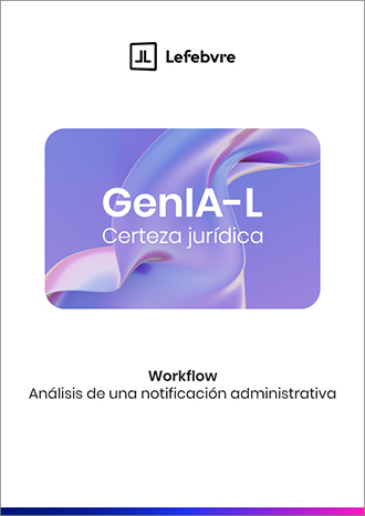 Workflow Análisis de una notificación administrativa